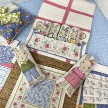 Load image into Gallery viewer, RESERVATION - My Secret Garden Garden Bunny Cottage Panel by Stacy Iest Hsu