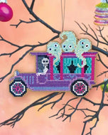Halloween Ornaments - Haunted Hearse by Satsuma Street