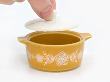 Load image into Gallery viewer, Pyrex-Inspired Mini Trinket Box - Butterfly Gold by Twinkltoast