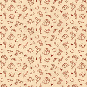 John Wayne American West Icons Cream by The RBD Designers