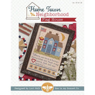 Home Town Neighborhood Flag House by Lori Holt