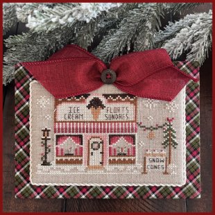 Hometown Holiday - Ice Cream Shop by Little House Needleworks
