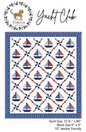 Yacht Club Quilt Pattern by Jedi Craft Girl