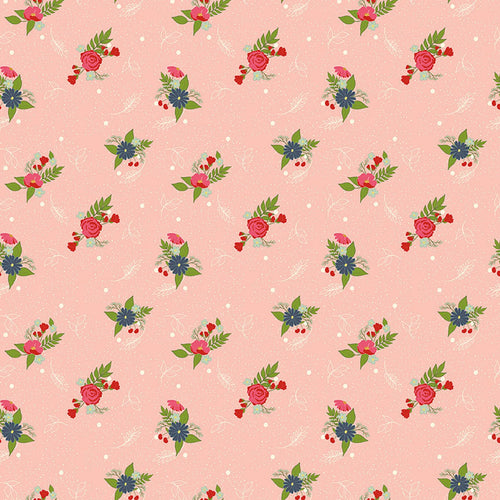 Reflections - Dancing Bouquets Pink by Lauren Brewer