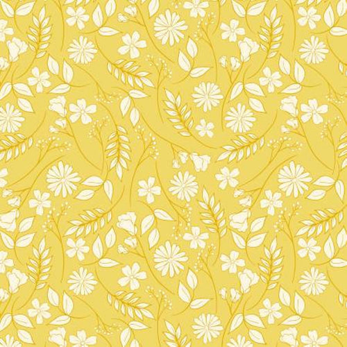 Reflections - Flower Yellow by Lauren Brewer