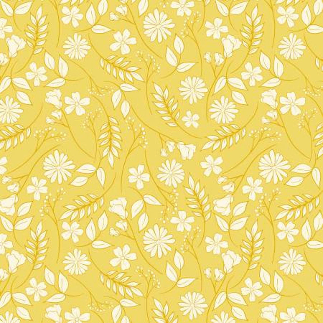 Reflections - Flower Yellow by Lauren Brewer