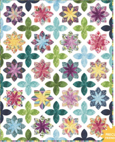 RESERVATION - Soulstice Star Blossom Quilt Kit by Create Joy Project