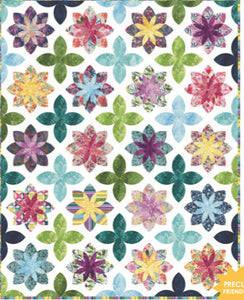 RESERVATION - Soulstice Star Blossom Quilt Kit by Create Joy Project