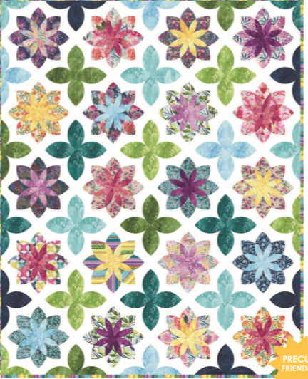 RESERVATION - Soulstice Star Blossom Quilt Kit by Create Joy Project