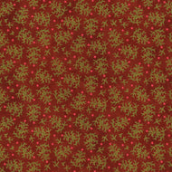 Northern Christmas Whimsical Trees Red by Teresa Kogut