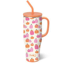 Swig Life - Pumpkins and Bows Mega Mug 40 oz by Swig Life