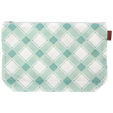 Load image into Gallery viewer, Mad for Plaid Project Bag - Jade by It&#39;s Sew Emma