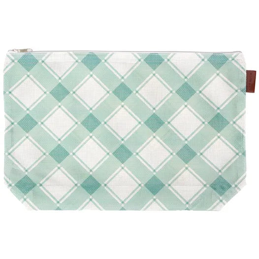 Mad for Plaid Project Bag - Jade by It's Sew Emma