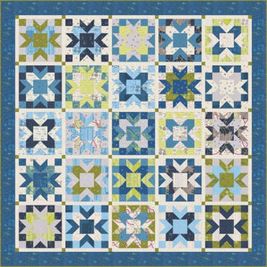 RESERVATION - High Flight Waypoint Quilt Kit by Sarah Thomas