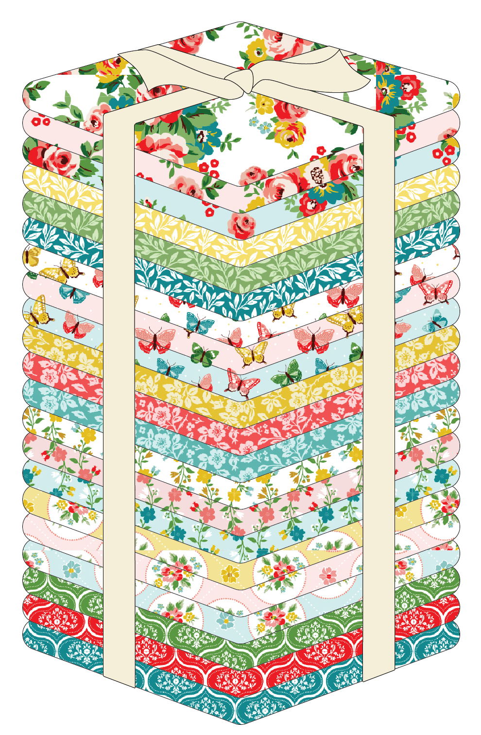 RESERVATION - Matilda Fat Quarter Bundle by Terri Henson for Poppie Cotton