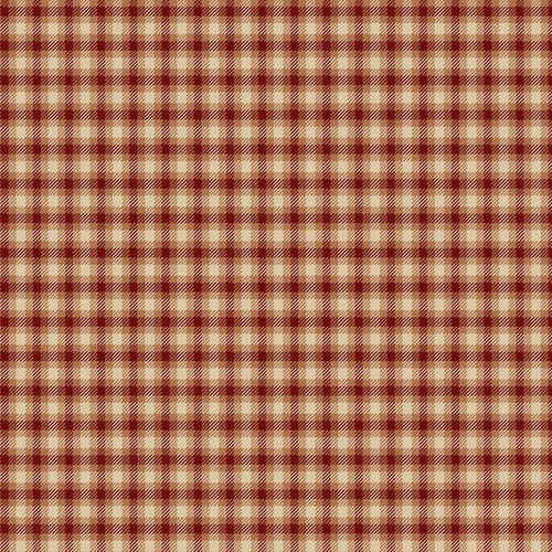 Plaid-Venture Club Scout Mahogany by The RBD Designers