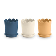 RESERVATION - Denim and Daisy Flower Pots by Lori Holt