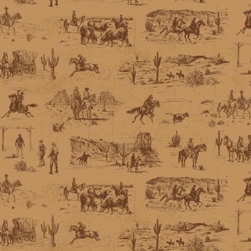 John Wayne American West Main Tan by The RBD Designers