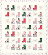 RESERVATION - Tinsel and Twinkle Flannels Rink-tastic Quilt Kit by Christopher Thompson