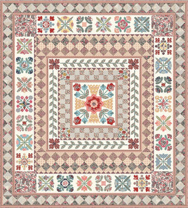 RESERVATION - Emma Jane Austen 250TH Anniversary BOM Quilt Kit by Jane Austen's House