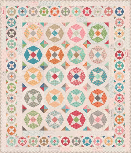 RESERVATION - Farmer's Daughter Vintage Milkmaid's Star Quilt Kit by Lori Holt