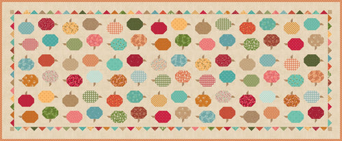 RESERVATION - Baked With Love Pumpkin Spice Boxed Runner Kit by Lori Holt