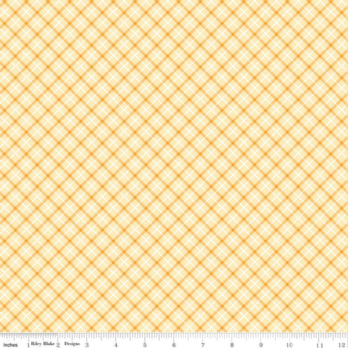 Special Delivery Plaid Yellow by Doodlebug Design Inc.