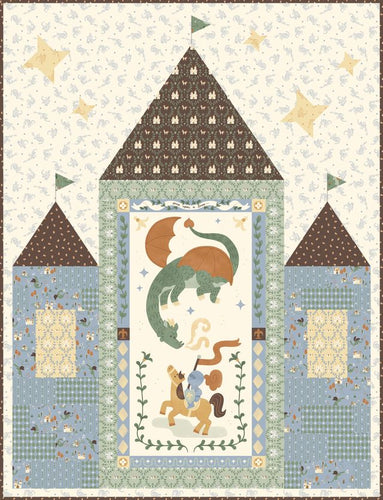 RESERVATION - Faraway Kingdom Once Upon a Time Panel Quilt Kit by Natalia Juan Abello