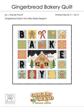 Load image into Gallery viewer, Gingerbread Bakery Quilt Pattern by J. Wecker Frisch