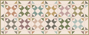 RESERVATION - Threads of Grace Threaded Star Quilt and Runner Kit by Kassidy Grace