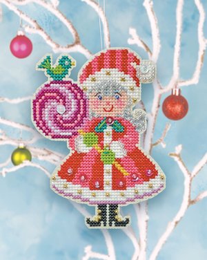 Lolly Claus Ornament Kit by Satsuma Street