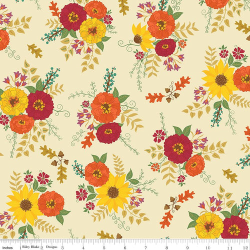 Autumn Afternoon - Main Cream by Heather Peterson