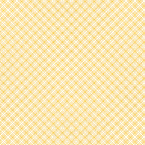 Bundle of Joy Plaid Yellow by Doodlebug Design Inc.