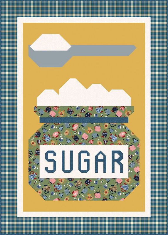 RESERVATION - A Spoonful of Sugar Spoonful of Sugar Quilt Kit by Jennifer Long