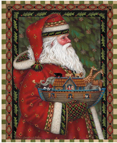 RESERVATION - Picture a Christmas II Santa and Ark Panel by The RBD Designers