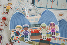 Load image into Gallery viewer, RESERVATION - Hometown Heroes Felt Panel by Jennifer Long