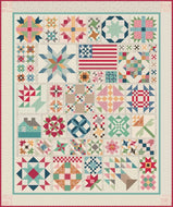 RESERVATION - Family Reunion Vintage Block Along Quilt Kit by Lori Holt