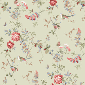 Anne of Green Gables Floral Sage by The RBD Designers