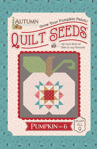 Autumn Quilt Seeds Fabric Kit - Pumpkin No. 6 by Lori Holt