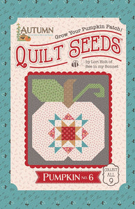 Autumn Quilt Seeds Fabric Kit - Pumpkin No. 6 by Lori Holt