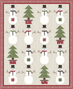 RESERVATION - Winter Friends Line Dancing Quilt Kit by Deb Strain