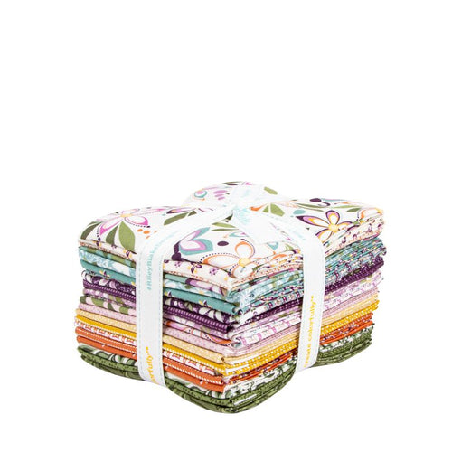 Juju's Petals Fat Quarter Bundle by Judi Madsen