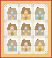 RESERVATION - Larkspur and Linen Countryside Cottage Quilt Kit by Fig Tree and Co