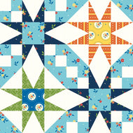 Summer's in Town Cheater Print Multi by Sandy Gervais