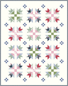 RESERVATION - Bluegrass Charm Bluegrass Crossing Quilt Kit by Melissa Mortenson