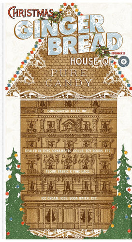 RESERVATION - Gingerbread House Panel by J. Wecker Frisch