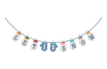 Load image into Gallery viewer, RESERVATION - TYPE/ography Say-It Sew Along Merry Christmas Banner/Let It Snow Banner Quilt Kit by Lori Holt