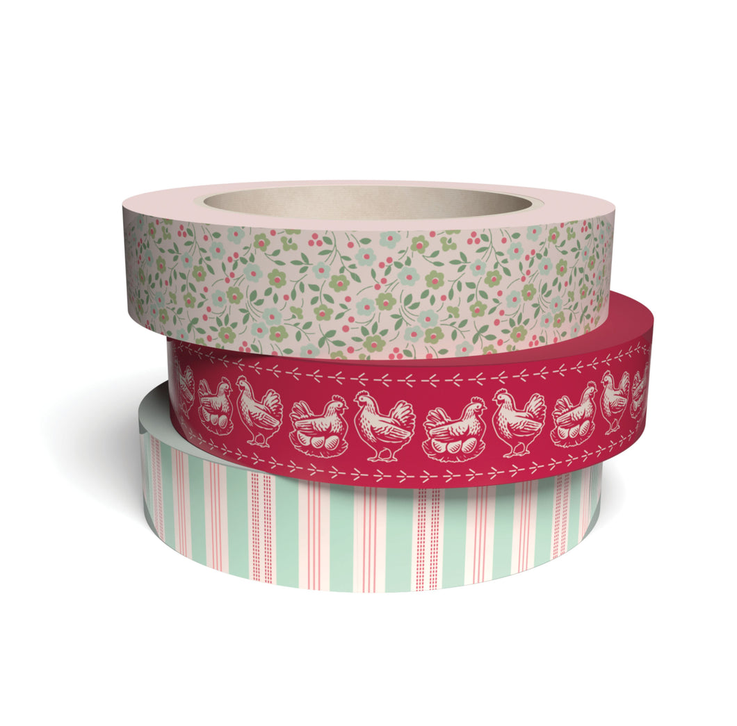 COMING SOON - Farmer's Daughter Washi Tape by Lori Holt