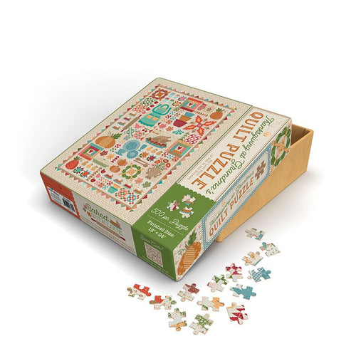 COMING SOON - Baked with Love Thanksgiving at Grandma's Quilt Puzzle by Lori Holt