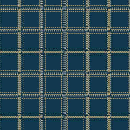 Plaid-Venture Club Hunter Navy by The RBD Designers